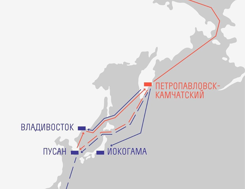 Карта погоды морпорт петропавловск камчатский